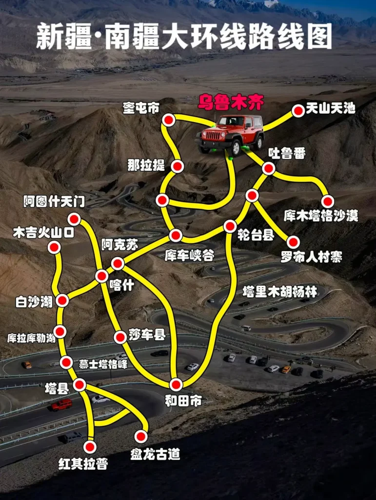 North-South Xinjiang Grand Loop